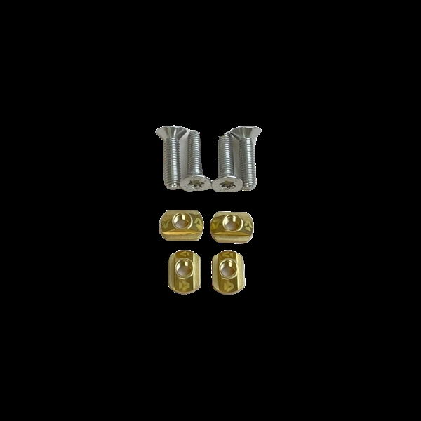 Duotone Screw Set Foil Mounting System QM (incl.nuts) (4pcs)M8x30