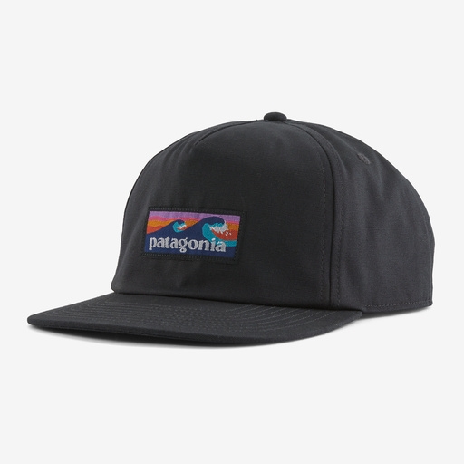 Patagonia Boardshort label Funfarer Cap Ink Black