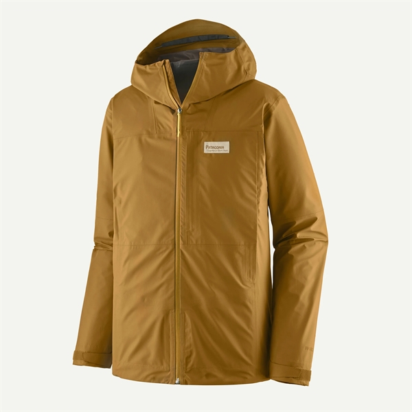 Patagonia Mens Boulder Fork Rain Jacket bobcat brown