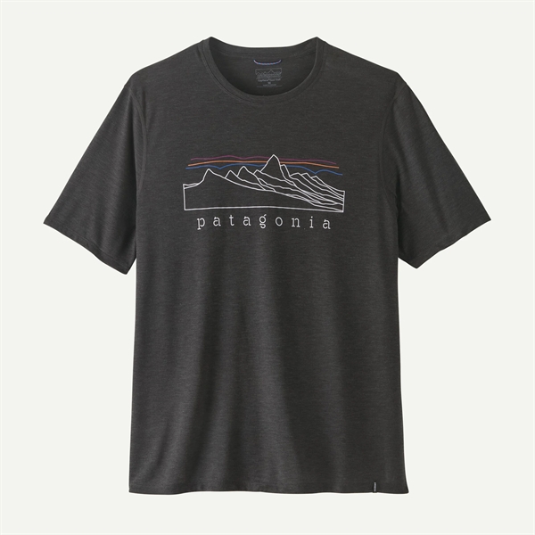 Patagonia Mens Cap Cool Trail Shirt - Stratapeaks ink black