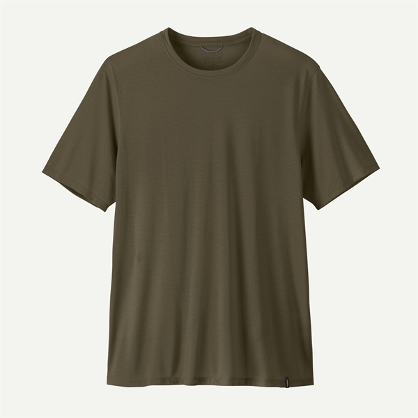 Patagonia Mens Cap Cool Trail Shirt basin green 