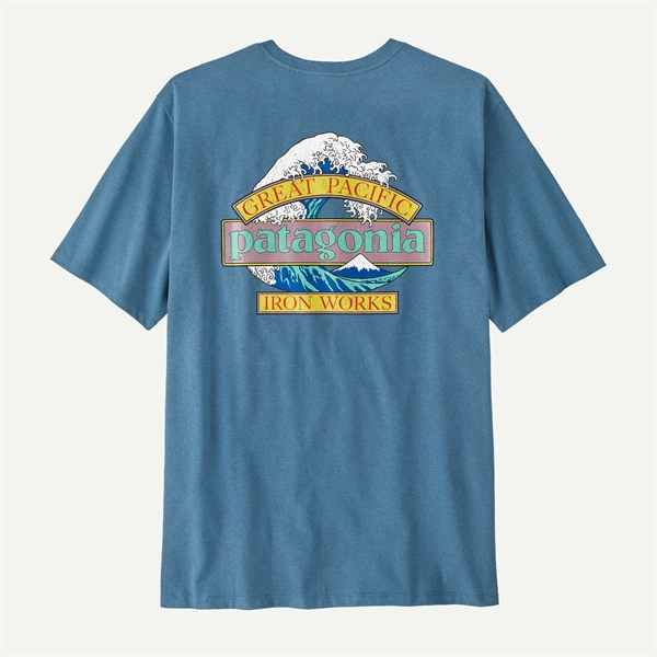 Patagonia Mens Great Waves Responsibili-Tee ryg