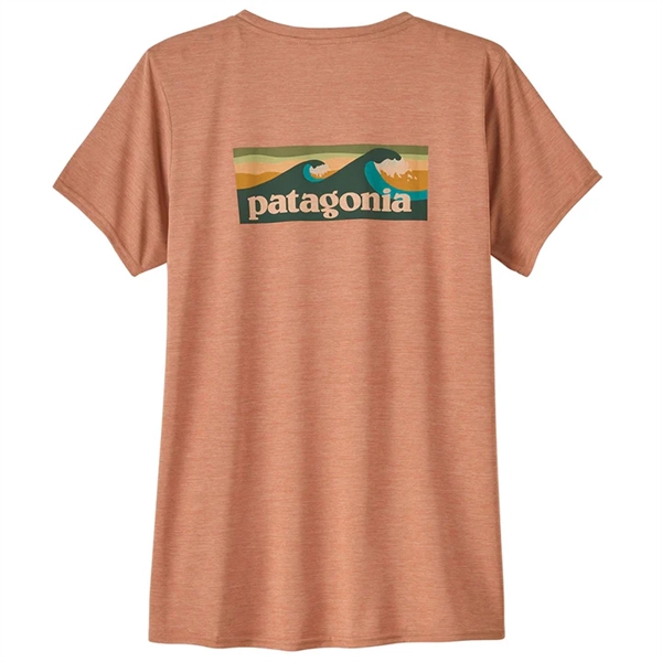 Patagonia Ws Capilene Cool Daily Graphic Shirt - Waters Terra Pink