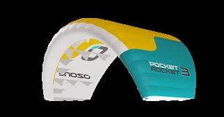 POCKET ROCKET Parawing with control system and bag