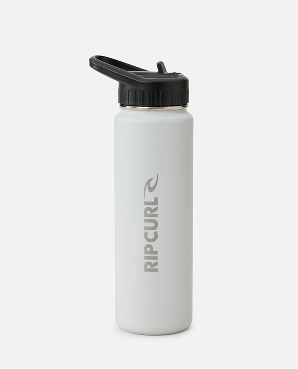 RIP CURL LOGO DRINK BOTTLE iced grey
