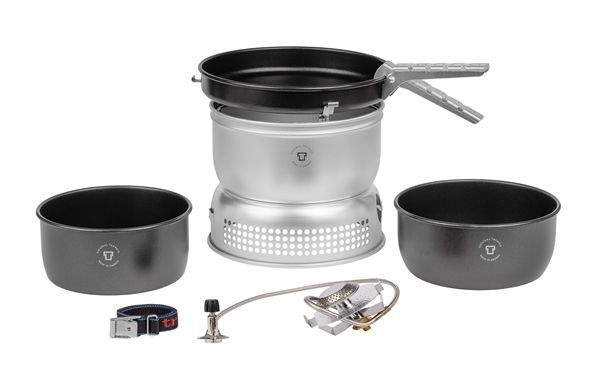 Trangia Stormkök 25 5UL med gasbrænder i aluminium