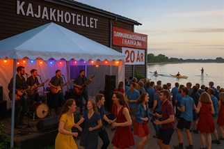 Kajakhotellets 20 års fødselsdagsfest + DM i havkajak, spisning - Lørdag d. 30. august 2025