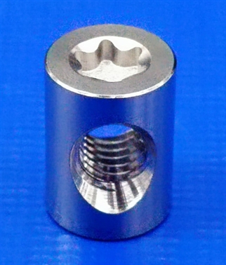 Ozone Mast Barrel Nut M6 Titanium