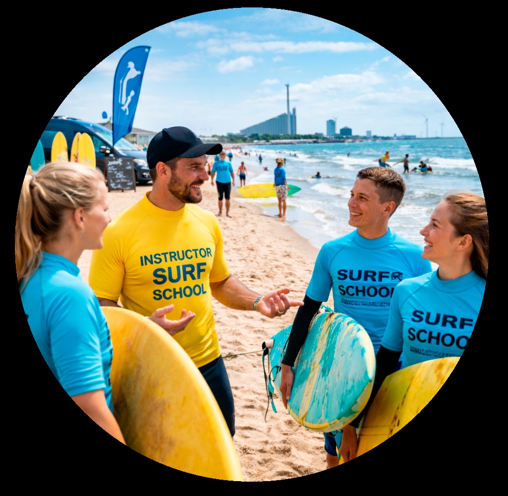 Wingfoil og Surfskole